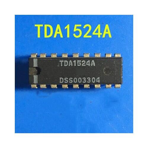 10pcs TDA1524A TDA1524 DIP-18 Stereo-tone/volume control circuit In Stock