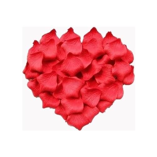 1000 pcs/lot) 2015 Hot sale artificial fabric wedding decoration pink rose petals