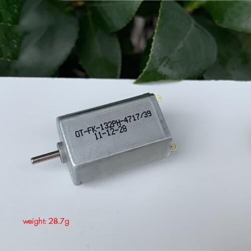 132-4717 RC Carbon Brush Micro Motor 3.7V 37500 rpm Flat Small Motor High Power High Speed Motor for DIY Toy Model Shaft Dia 2mm