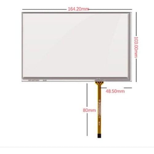 164.2*103new 7.1 inch touch screen AT070TN83 V.1 MCU development board LCD screen ST-07101