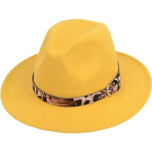 2020 Women Fedoras Female Solid Retro Vintage Worsted Knitted Jazz Party Clubwear High Street Fashion Hats Caps