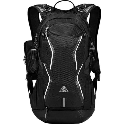 ANMEILU 18L Climbing Rucksack Cycling Backpack Men Women Outdoor Sports Bag Waterproof Camping Travel Backpack with Rain Cover
