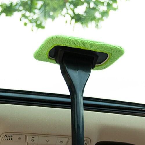 Car Dual-Use Dust Removal Defogging Glass Brush Front Glass Mop Car Window Cleaning Products E7