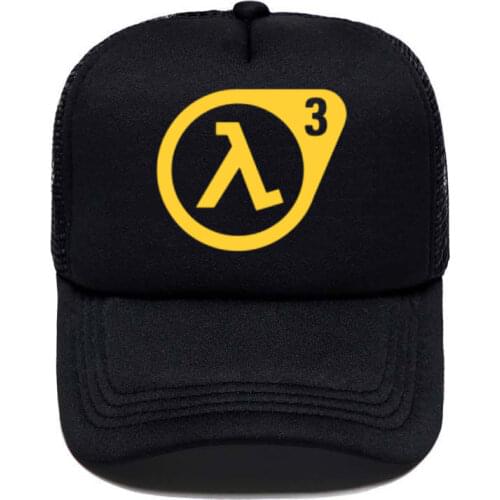 Half Life T Shirt Half Life 3 I Want To Believe Men woman Unisex Baseball Cap Outdoor Sun Hat Adjustable Sports caps in Mesh Hat