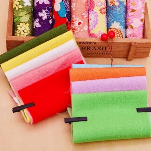 Hot Sales Japanese Style Floral Crepe Cloth Printed Fabric Diy Sewing Materials For Decorating Photo Murals P97