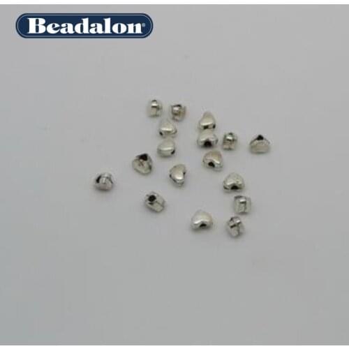 Zinc alloy pendant jewelry accessories diy handmade material charms Heart-shaped hole beads