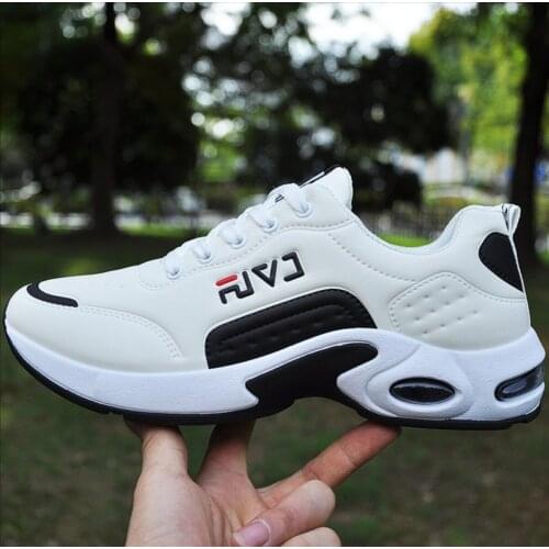 2020 New Men Shoes Air Cushion Sneakers Breathable Outdoor Walking Sport Shoes For Male Lace-up Casual Shoes Bubble Men Footwear