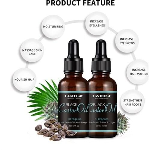 Natural Hair Regrowth Essence Anti Hair Loss Spray Eyelashes Eyebrows 30ml
