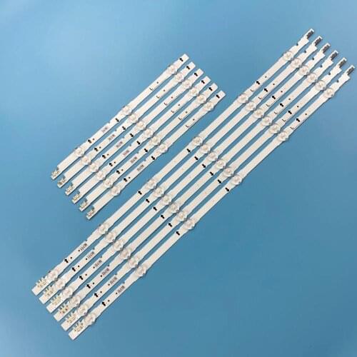 New Kit)12 PCS(6*3LED+6*6LED) LED backlight strip D4GE-480DCA-R2 D4GE-480DCB-R2 for SAMSUNG 48inch TV UE48H6470 2014SVS48F