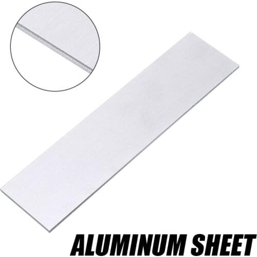 1pc 6061 Aluminum Flat Bar Flat Plate Sheet 3mm Thick Cut Mill Stock For Precision Machining 200mmx50mmx3mm
