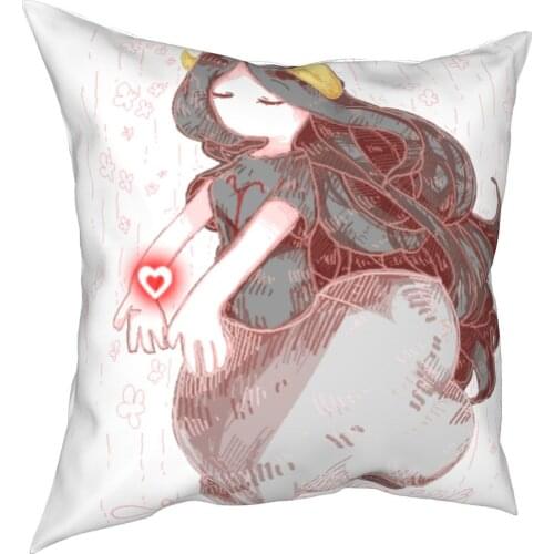 Love dark cloud girl pillow warm Christmas printing pillow living room Christmas dark cloud girl decorative pillow case