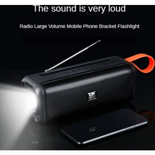 EWA Radio Solar Bike Speaker Bluetooth Bicycle Wireless Outdoor Charging Flashlight Sports Audio FM