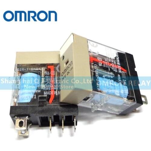 OMRON RELAY G2R-1-SND(S) 24VDC G2R-1-SND(S) DC24V Brand new and original relay