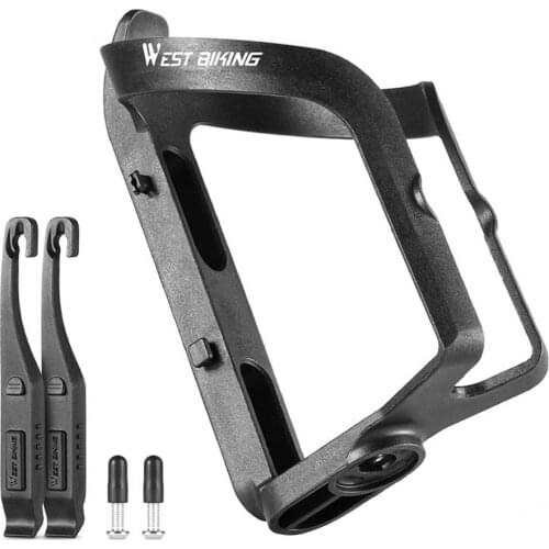 Bicycle Bottle Cages Cycling Bike Aluminum Alloy Lightweight Drink Water Bottle Rack Riding Black Kettle Holder Bracket