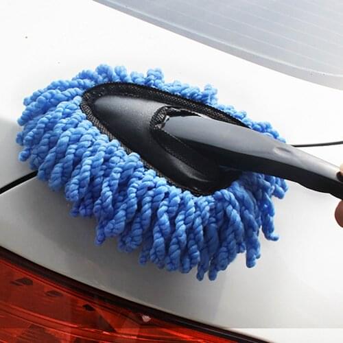 1pc Auto Dashboard Cleaning Brush Computer Keyboard Brush Duster Wiper Car Wax Cleaner Portable Household Cleaning Tools
