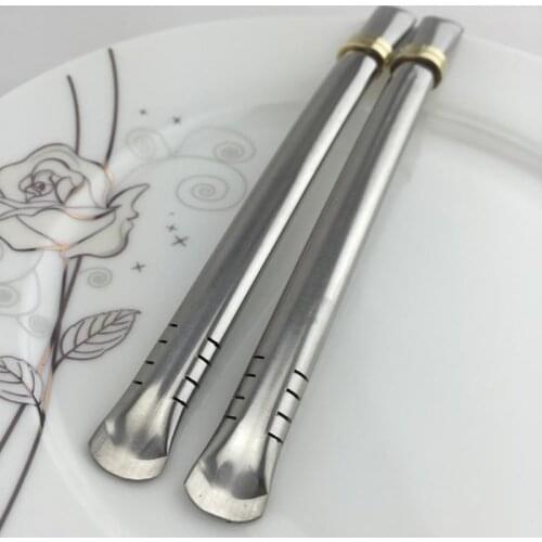 1PC Stainless Steel Drinking Straw Spoon Tea Filter Yerba Mate Tea Straws Bombilla Gourd Reusable Tea Tools