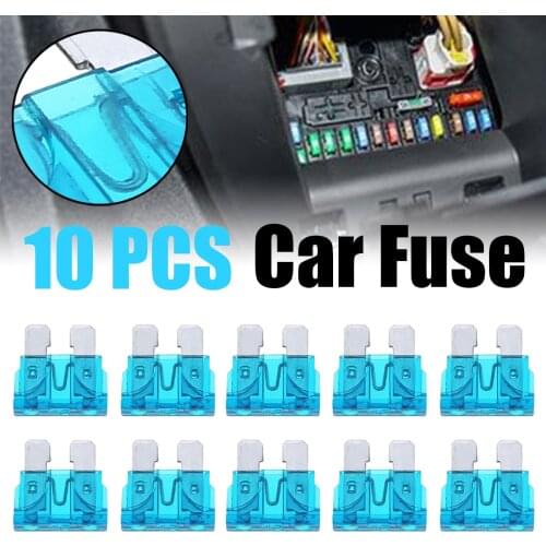 10Pcs 32V 15A Blue Color Coded Standard ATO/ATC Blade Fuse For Auto Car Truck 2019 New