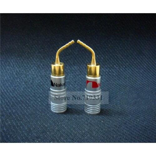 20PCS Nakamichi Pin 2mm Gold Plated Banana Plugs Speaker wire Connector