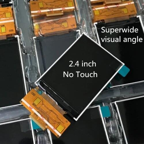 2.4 inch TFT LCD display 2.8 screen touch panel 3.2 inch 18 pin ILI9341 weld sold type 0.8mm spacing superwide visual angle