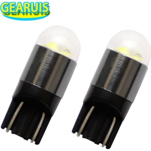4pcs New T10 canbus 3 SMD 2525 LED W5W 1.8W 0.15A No error Auto Interior Light Bulbs Map reading lights Car styling 12V 24V