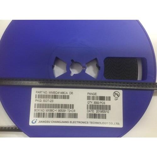 50pcs MMBD4148CA D6 SOT-23