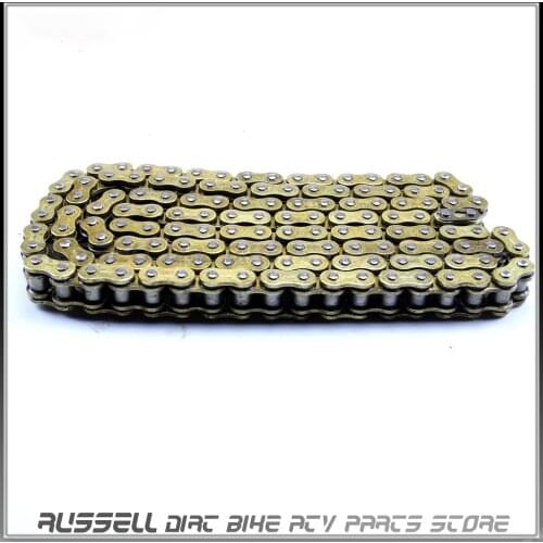 428-136L O-Ring Drive Chain 428 136L FOR Yamaha YZ 80/85 TDR 80/125 TTR 90/110/125 DT 125/200 XT250X STR125 CG125 Gold