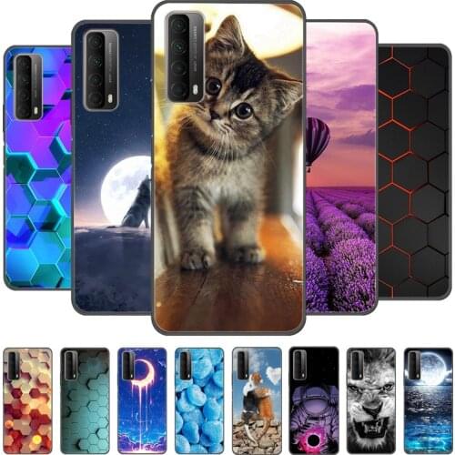 For Huawei Y7A Case Silicon Back Cover Phone Case For Huawei Y7A mobile back cover Soft Case Y7A Y7 A 6.67" Fundas bumper Bag