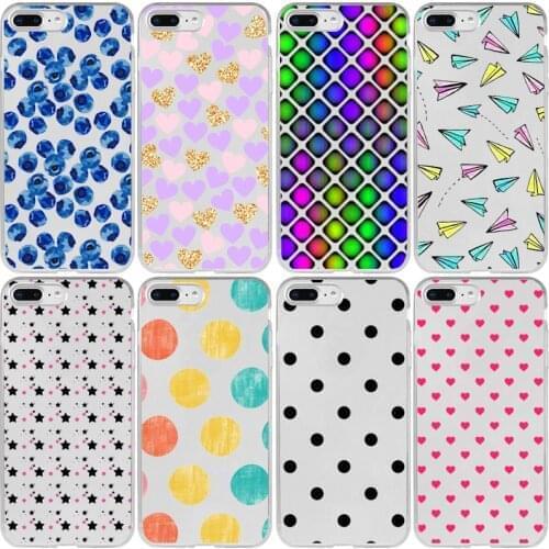 Polka Dot Colorful Cover Case for Xiaomi Redmi Note 9 9S 9A 9C 8T 8 7 6 5 4 Pro Max Prime