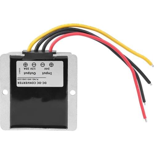 DC24V To 12V 20A 240W Step Down Converter Buck Voltage Regulator Module Waterproof IP68 Waterproof Step-Down Module