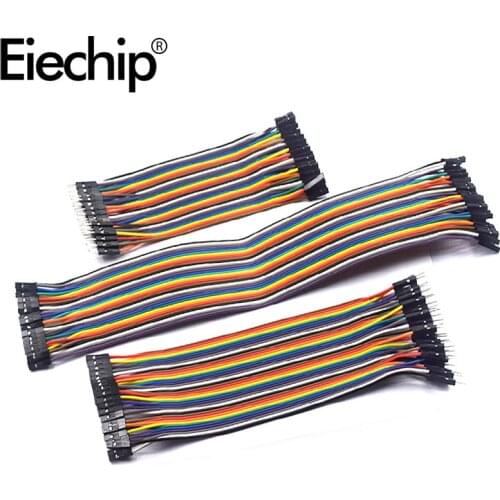 Dupont Line Female to Female + Male to Male and Male to Female For Arduino Jumper Wire DIY Breadboard Dupont Cable 20-40Pin
