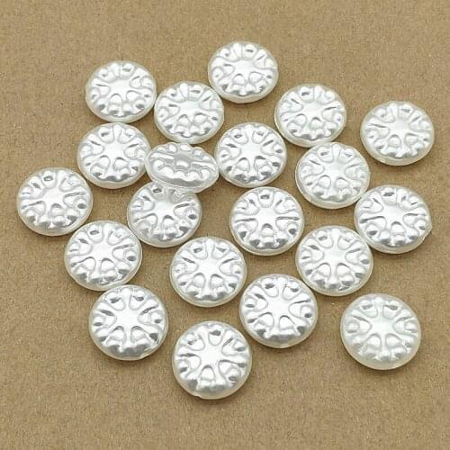 New arrival! 16x16mm 570pcs Imitation pearls Round Beads for Handmade Necklace Earring DIY Parts,Jewelry Findings & Components