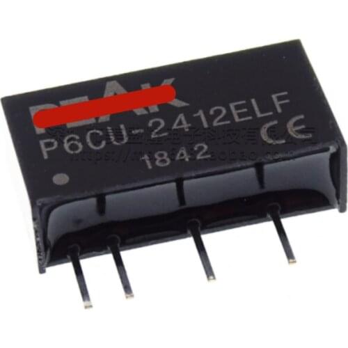 New original P6CU-2412ELF DC/DC SIP-4 isolation ower module