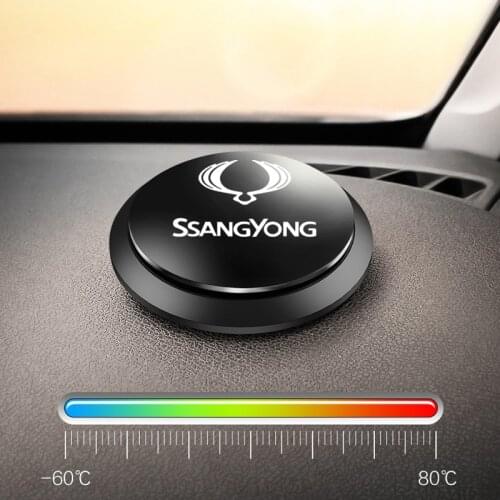 Car Air Freshener Instrument Flavor Perfume UFO Shape Scent Decor for Ssangyong kyron Rexton korando Actyon Sports Tivoli