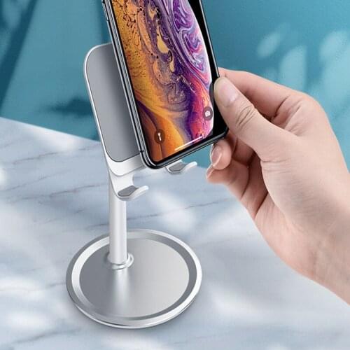 Adjustable Phone Holder Flexible Portable Silica Gel Desktop Tablet Stand Pad For iPhone 12 11 Pro Max Xiaomi 11 9 Huawei P40
