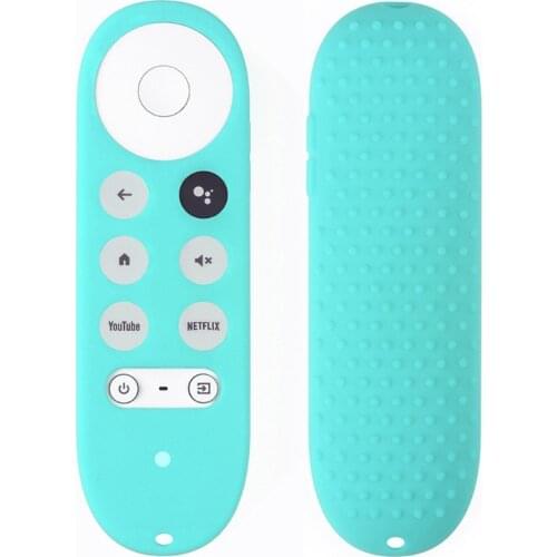 Silicone Remote Control Cover For Chromecast With -Google TV Voice Remote Case
