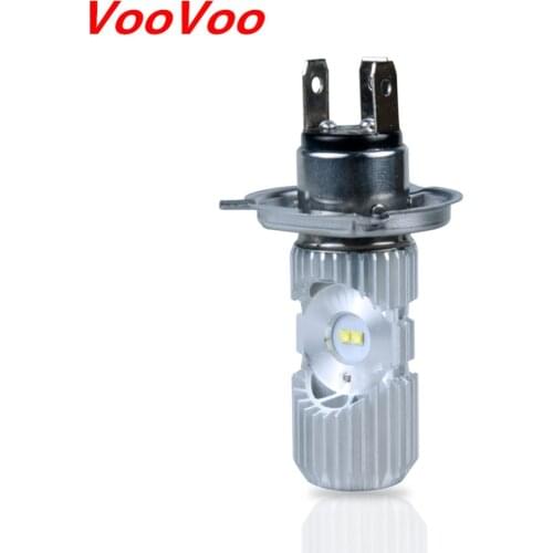 VooVoo Led Moto H4 HS1 BA20D Motorcycle LED Headlight Bulbs 12V 24V 20W Motorbike Headlamp Electric motorcyc Lights 1400LM