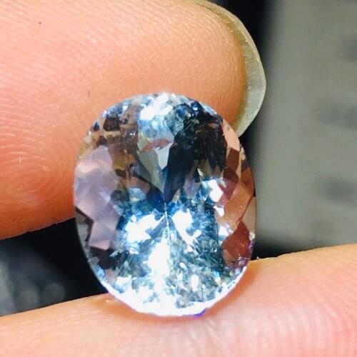 Green tourmaline Aquamarine Prehnite gems stone turmalina verde bijoux ring anillos bizuteria damska raw emerald asscher cut