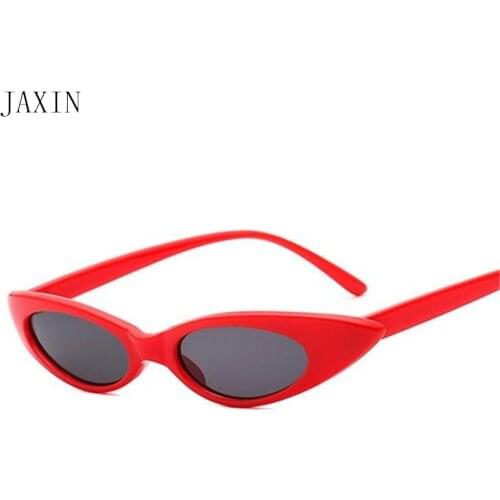 JAXIN personality trend cat eye sunglasses women female fashion novelSun Glasses sexy wild new glasses brand designer UV400gafas