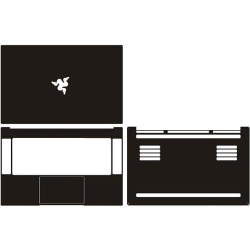 Laptop Carbon fiber Skin Sticker Cover For 2018/2019/2020 Razer blade 15.6" advanced model