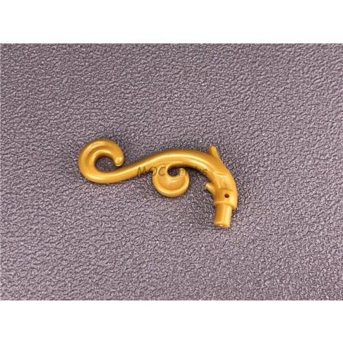 50pcs/lot MOC Bricks Plant Stem Curved with 2 Thorns and 2 Swirls fit with 28870 Building Block Toys for children Xmas gifts