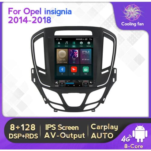 6+128G IPS DSP For Opel Insignia 2014 2015 2016 2017 2018 Android 11 Multimedia Player Screen Audio Radio GPS Navi Head Unit