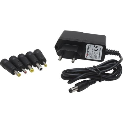 POWERMASTER PM-31392 12 VOLT - 1 AMP 6 PIN SOCKET TYPE ADAPTER