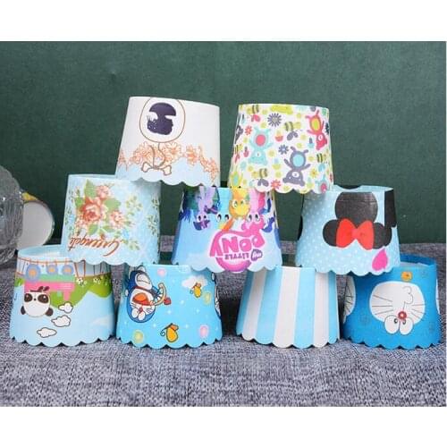 Free Shipping 100pcs/lot Small Size 6*5*4.5cm Muti-color Pattern Option Paper Cupcake Liners/ Muffin Cups/ Cake Wrappers