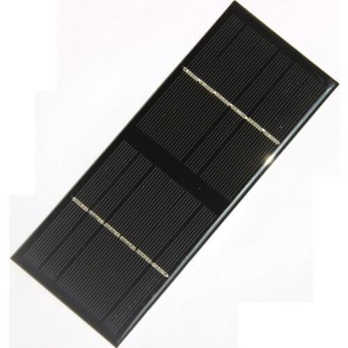 BUHESHUI Mini 1.8W 6V Solar Panel Solar Cell Module Monocrystalline DIY Charger For 3.7V Battery 175*70MM Wholesale 500pcs