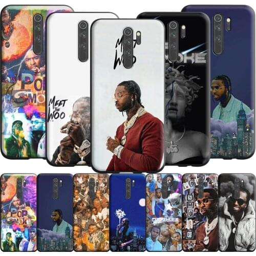 Pop Smoke WOO Case for Redmi Note 9s 9 8 7 10 10s 10T K40 9T 9C 9A 10X Pro Prime NFC