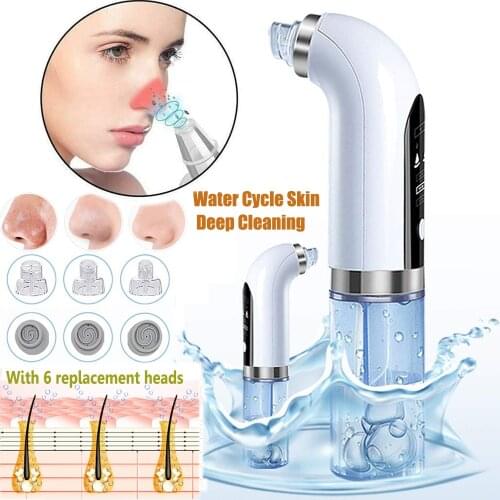 Electric Blackhead Remover For Face Superfine Small Bubbles Facial Cleaning Pore Acne Vacuum Cleaners Skin Care Tools