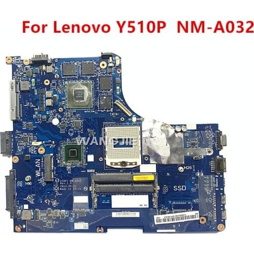 Laptop Motherboard FOR Lenovo Y510P Motherboard NM-A032 N14P-GT-A2 90004286 11S90004286 100% working