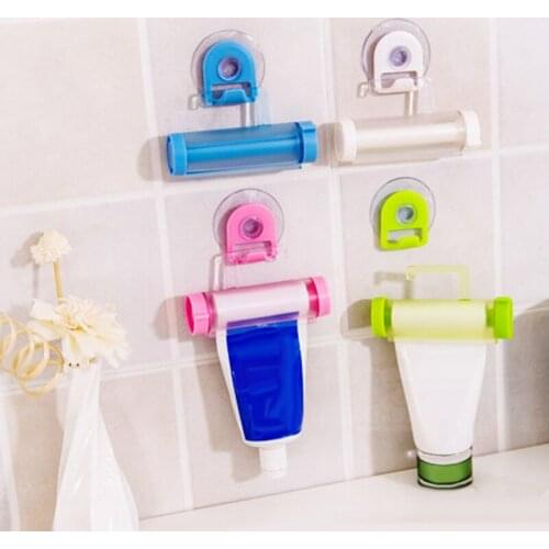 Multifunction Toothpaste Facial Cleanser Hanging Storage Rack Home Commodity Bathroom Tube Toothpaste For Kitchen Jam