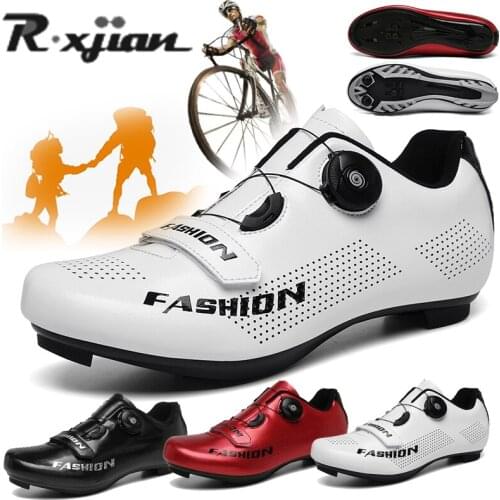 R.Xjian new bicycle shoes mountain bike bicycle shoes mens self-locking road bicycle shoes #36-48