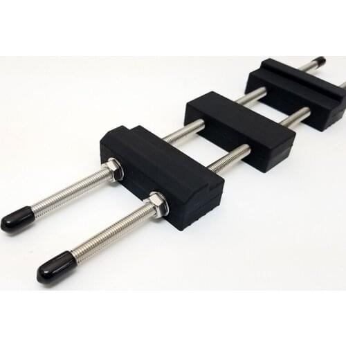 Upgraded version of 304 stainless steel whetstone shelf adjustable sliding size non-slip silicone